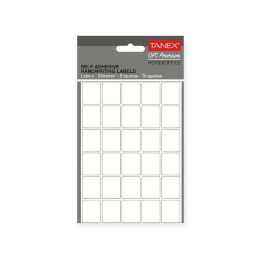 Picture of SELF-ADHESIVE LABELS WHITE 19X23MM 10 SHEETS